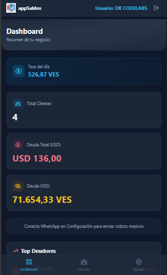 appSaldos Móvil